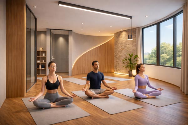 yoga room